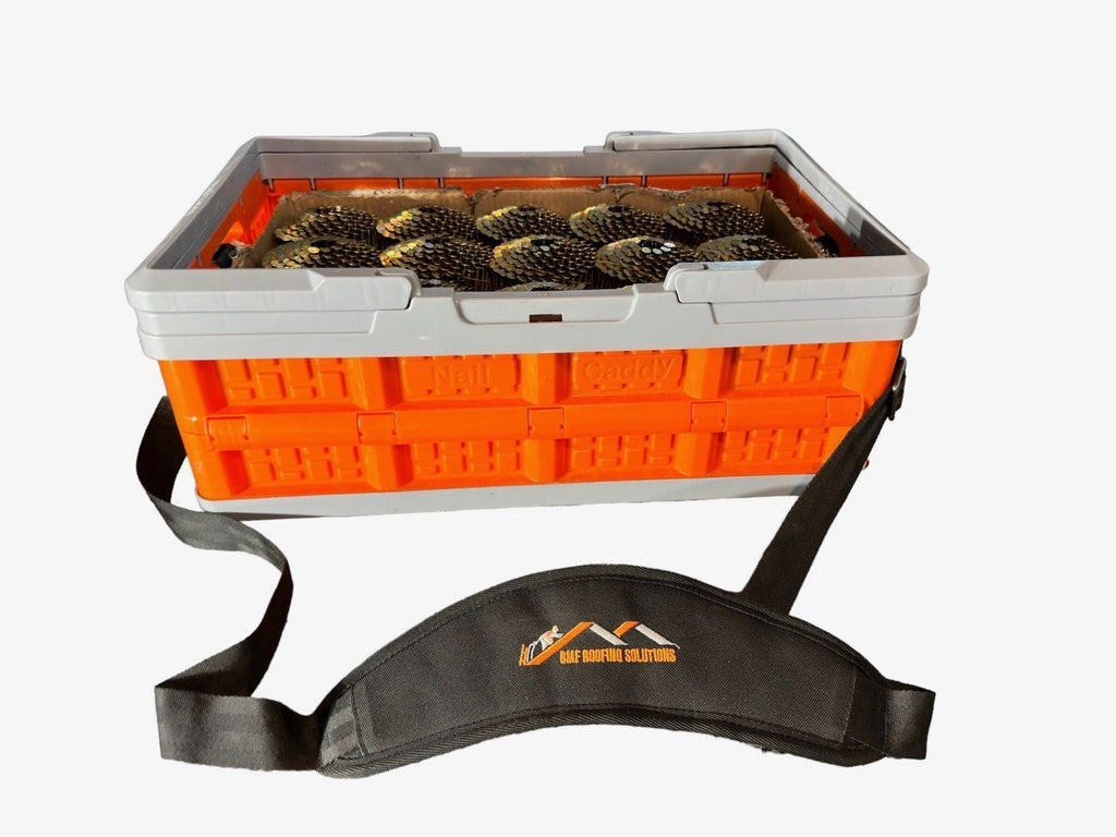 Nail Caddy (Complete) includes cover, non-slip base and pins to secure non-slip base AND THE PADDED STRAP.