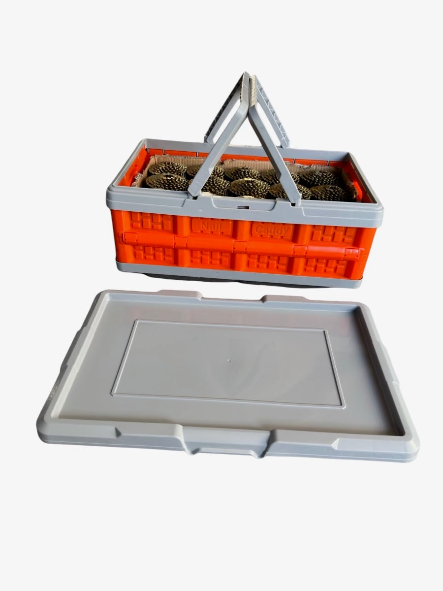 Nail Caddy (Plus) includes the cover, non-slip base and pins to secure non-slip base. STRAP IS SOLD SEPARATELY